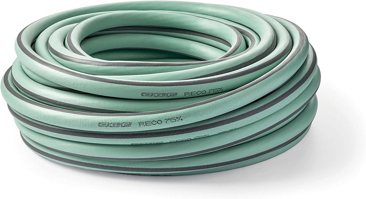 Irrigatieslang Gerecycled - Bewateringsslang Tuinslang - Planten Water Geven - Anti Verdraaiing Ultramemory - 50 Meter Ø 3/4 Inch