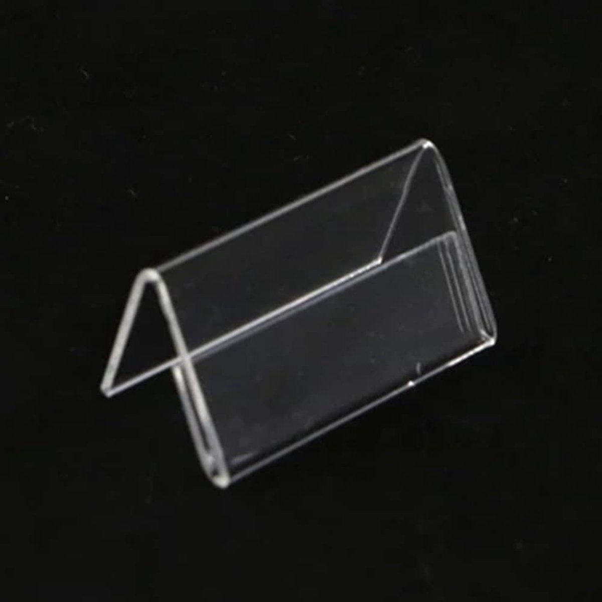 Acryl Display Stand - Label Houder - Prijs Weergeven - 40 Stuks Set - 2x4 cm