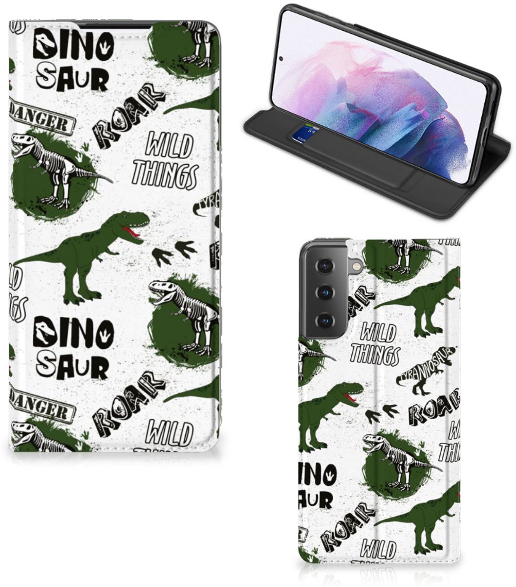 Hoesje maken voor Samsung Galaxy S21 Plus Dinosaurus