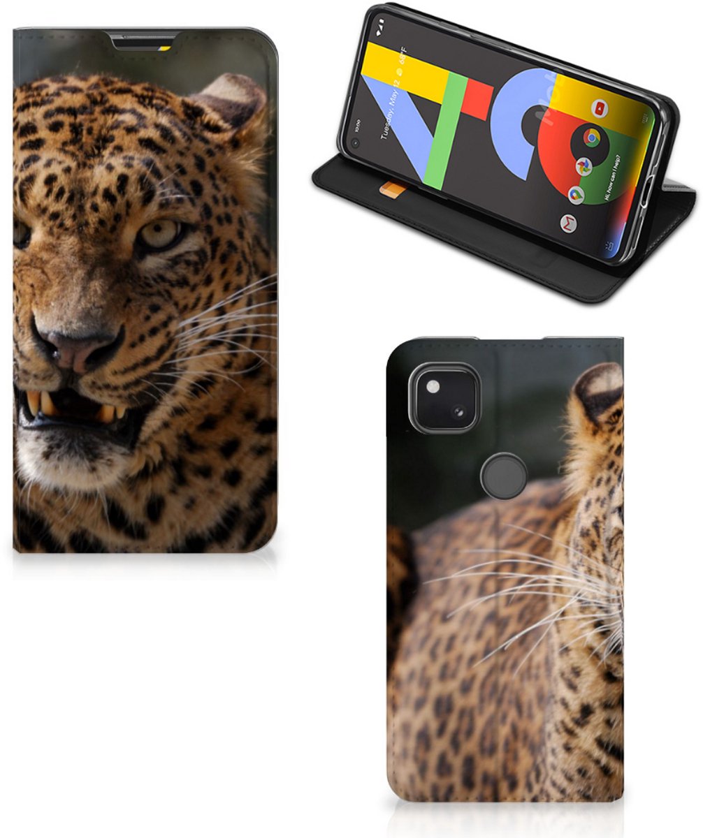 Google Pixel 4a Hoesje maken Luipaard