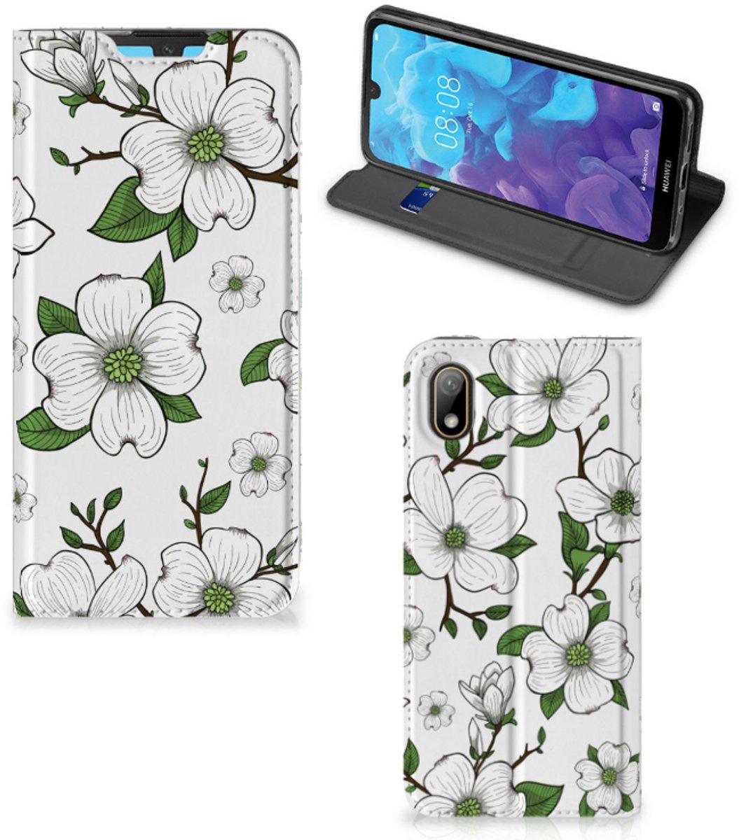 Huawei Y5 (2019) Smart Cover Dogwood Flowers