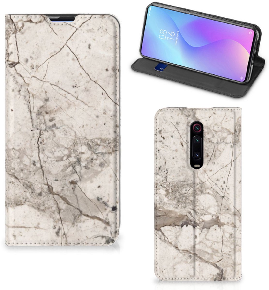 Xiaomi Mi 9T Pro Standcase Marmer Beige