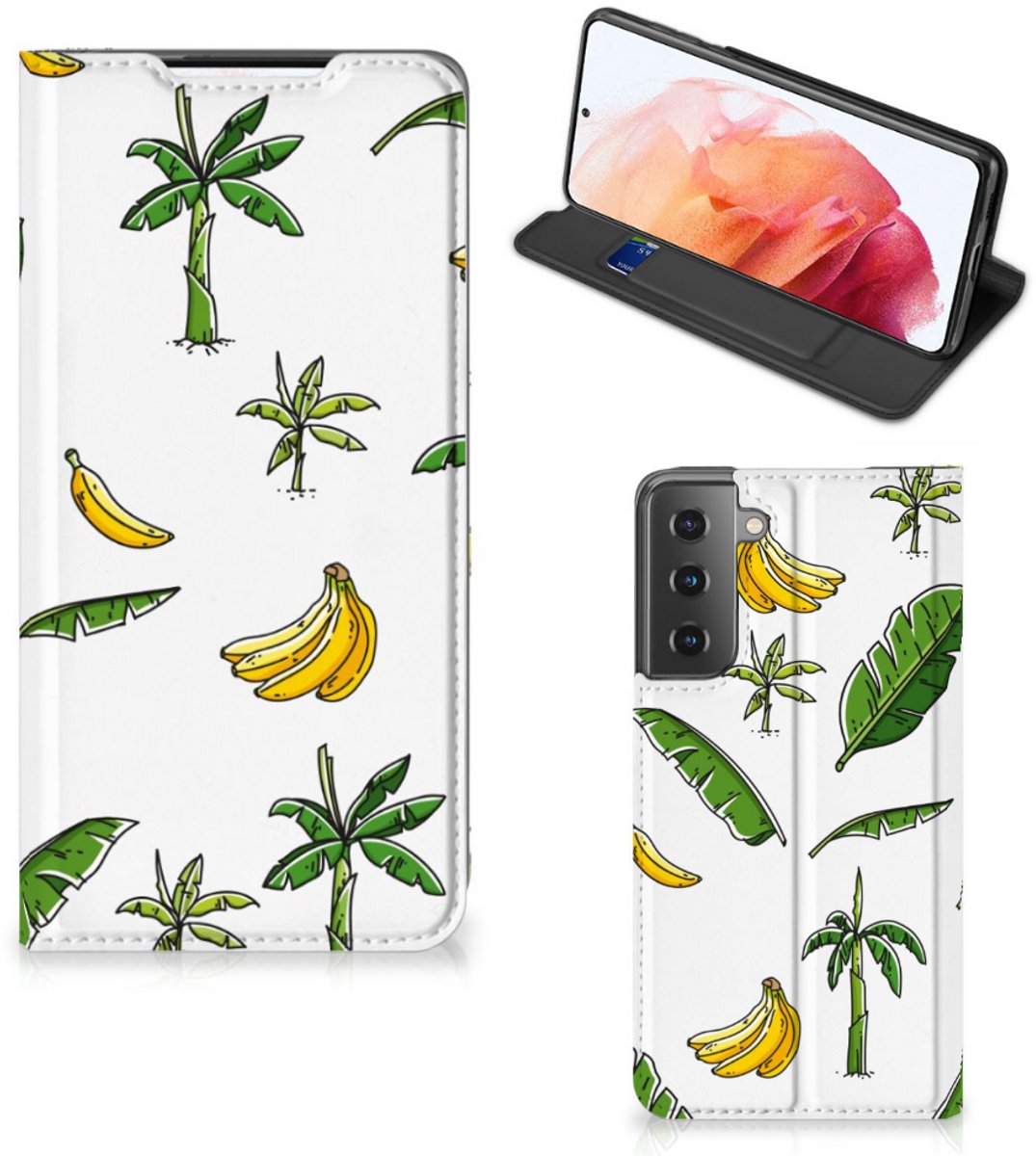 Samsung Galaxy S21 Smart Cover Banana Tree