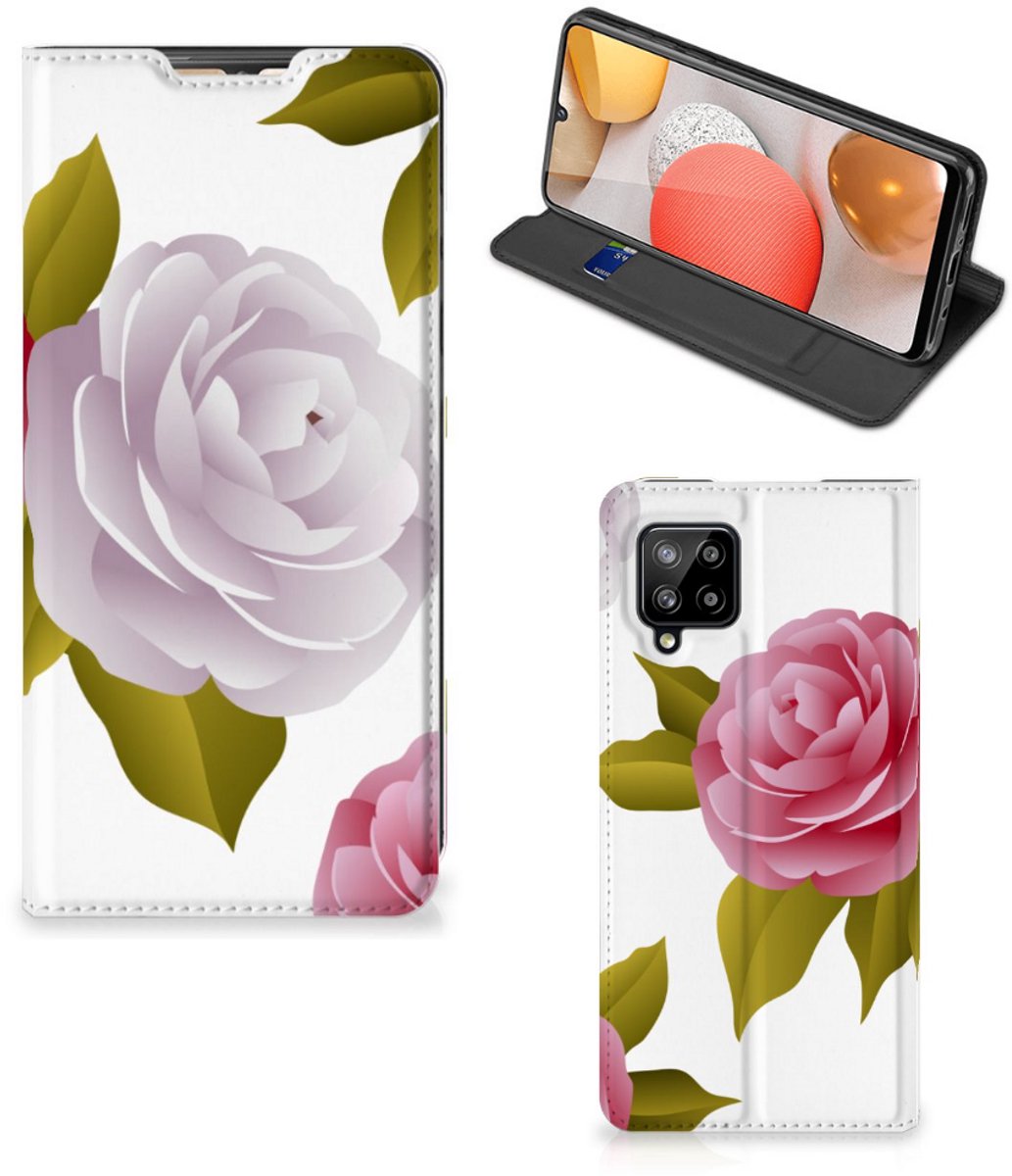 Samsung Galaxy A42 Smart Cover Roses