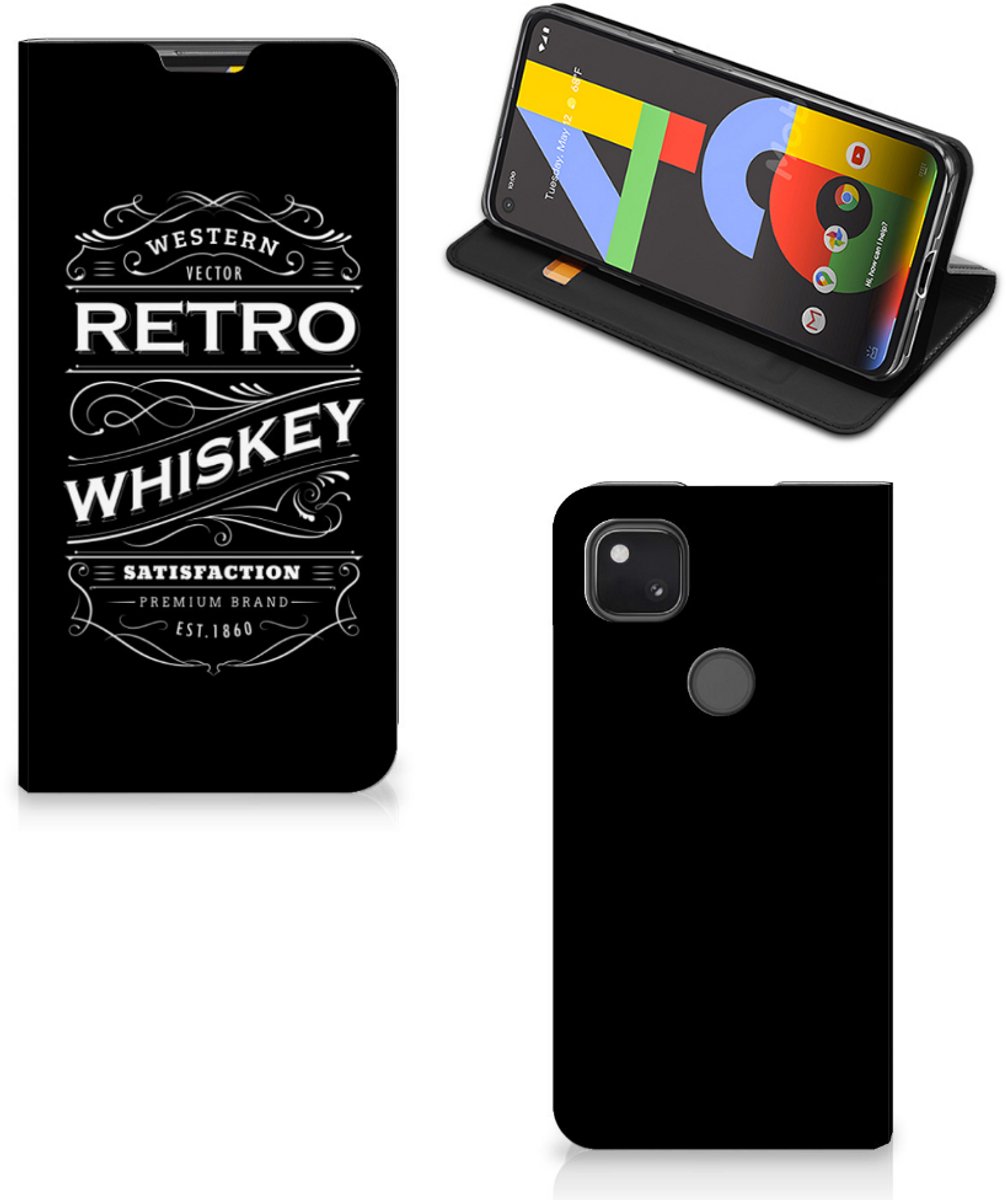 Google Pixel 4a Flip Style Cover Whiskey