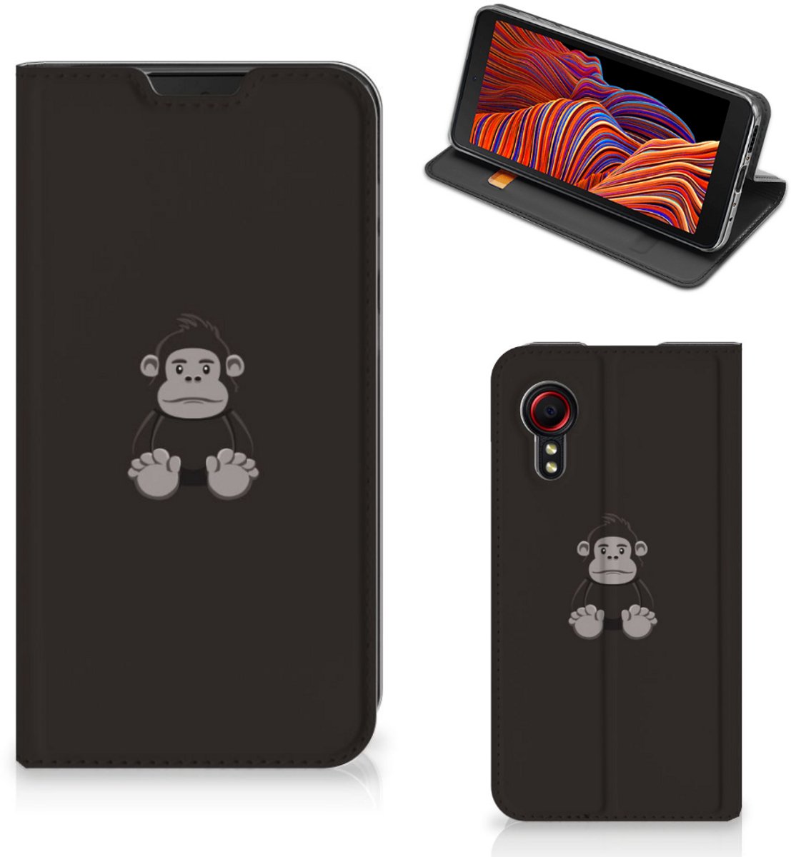 Standcase Hoesje voor Samsung Galaxy Xcover 5 Magnet Case Gorilla