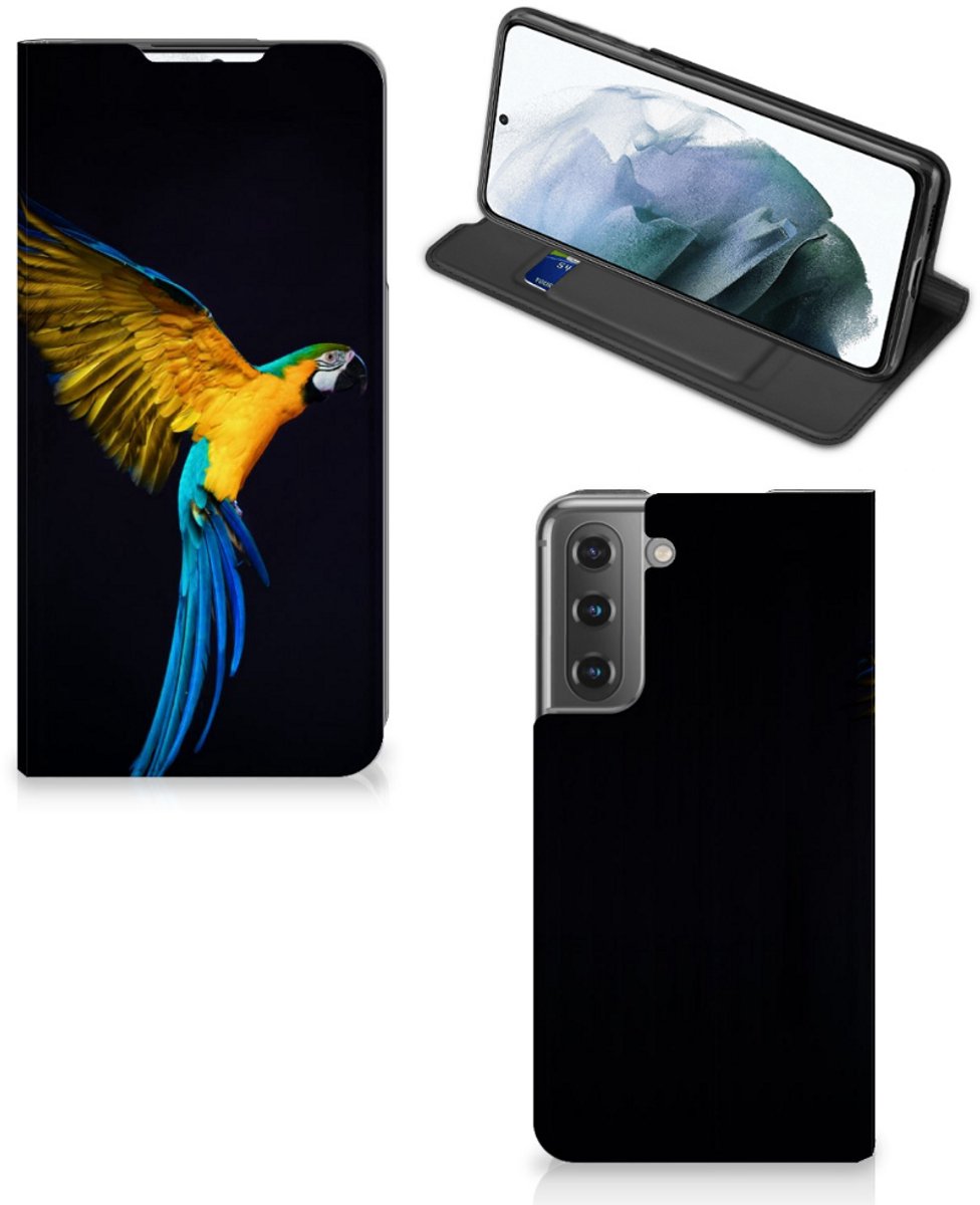 Samsung Galaxy S21 FE Hoesje maken Papegaai