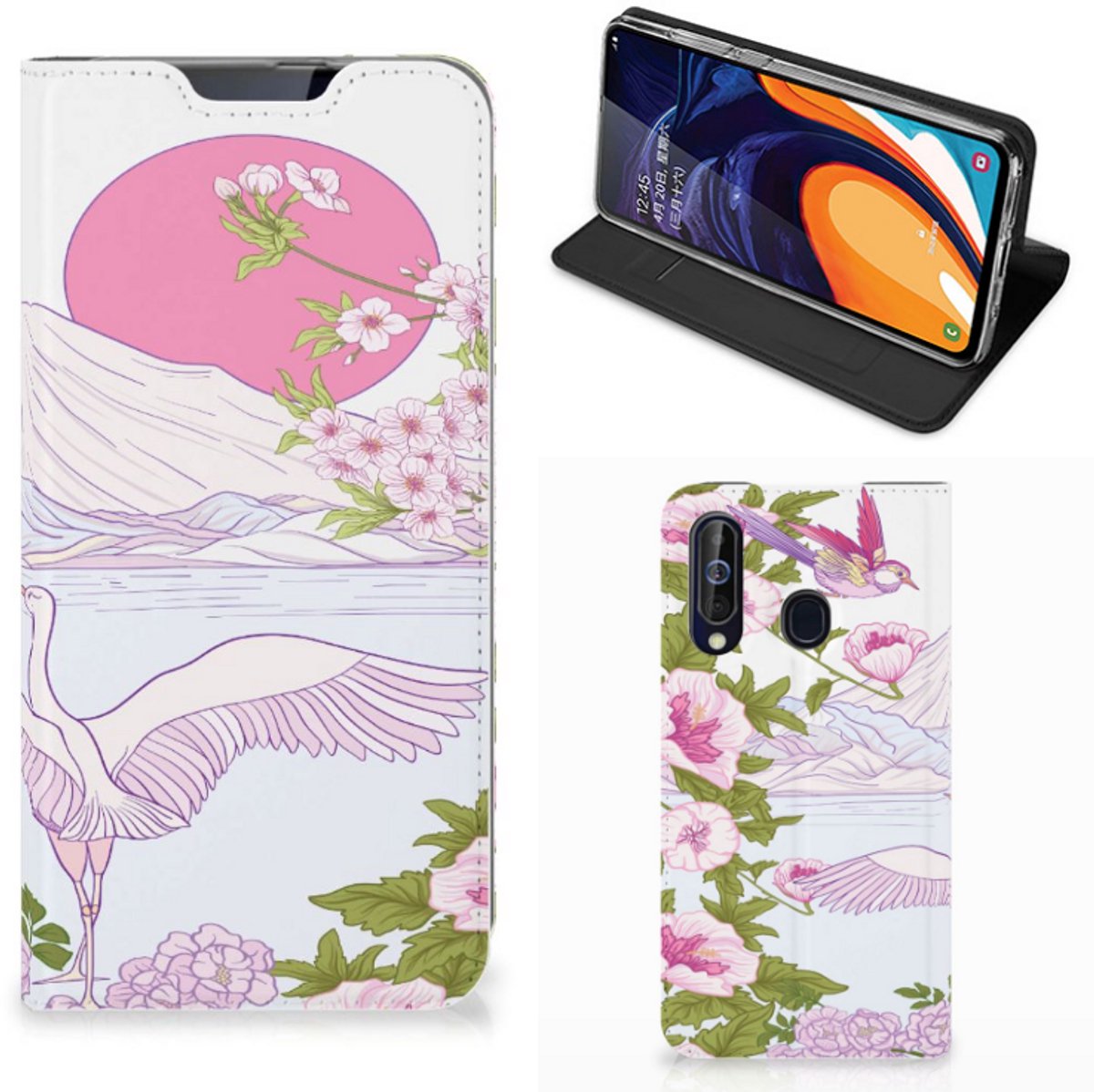Samsung Galaxy A60 Hoesje maken Bird Standing
