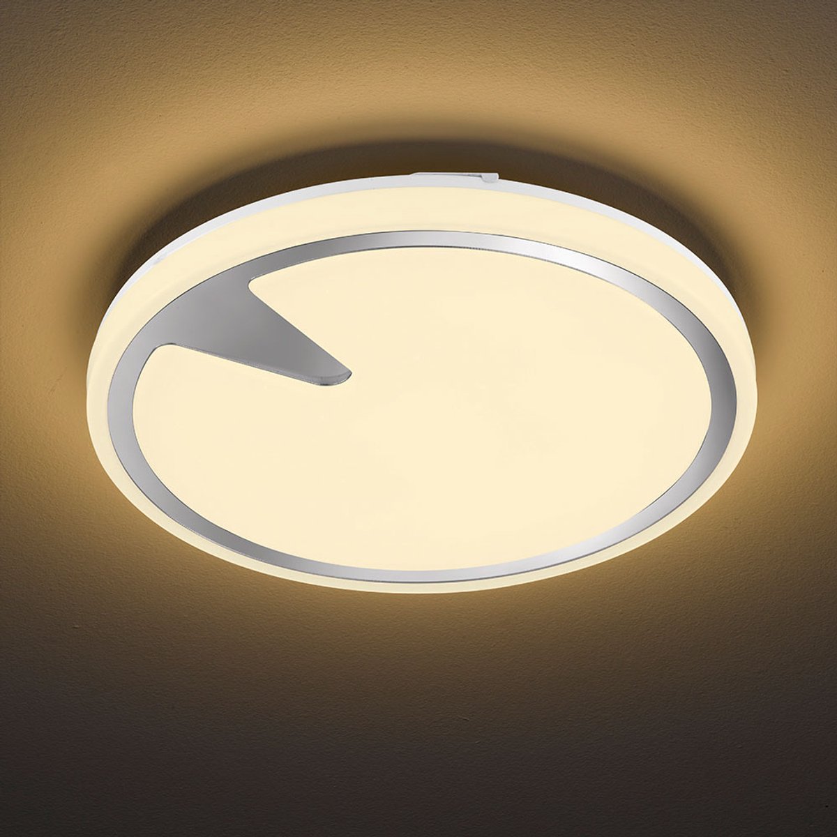 Slimme RGB LED plafondlamp afstandsbediening daglichtlamp dimbaar te bedienen via app mobiele telefoon Fischer Honsel 20750