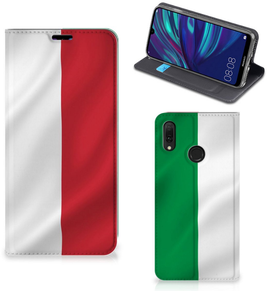 Huawei Y7 hoesje Y7 Pro (2019) Standcase Italië