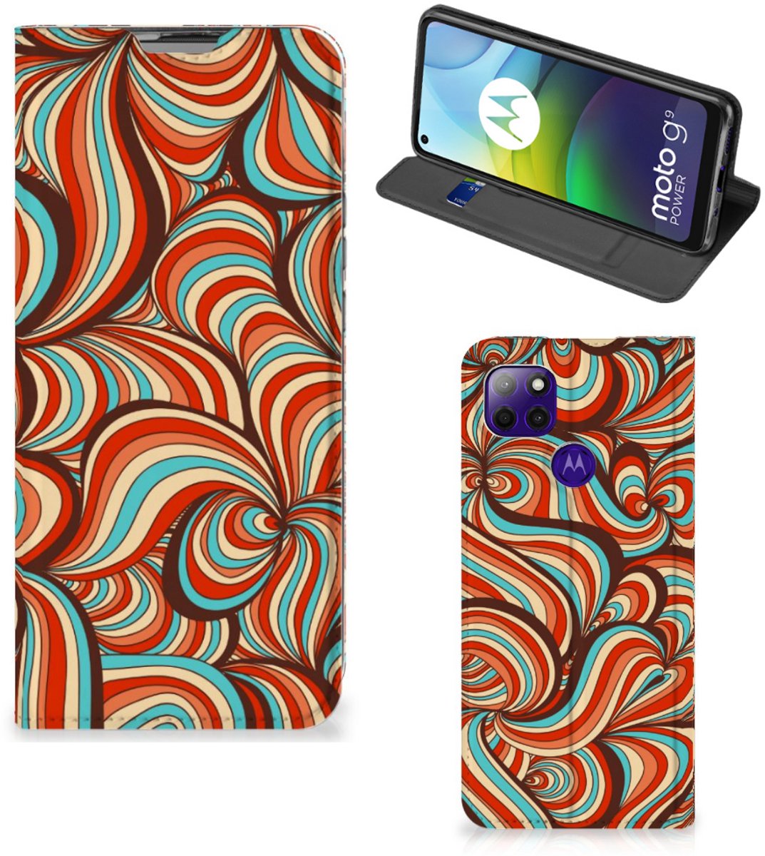 Motorola Moto G9 Power Bookcase Retro