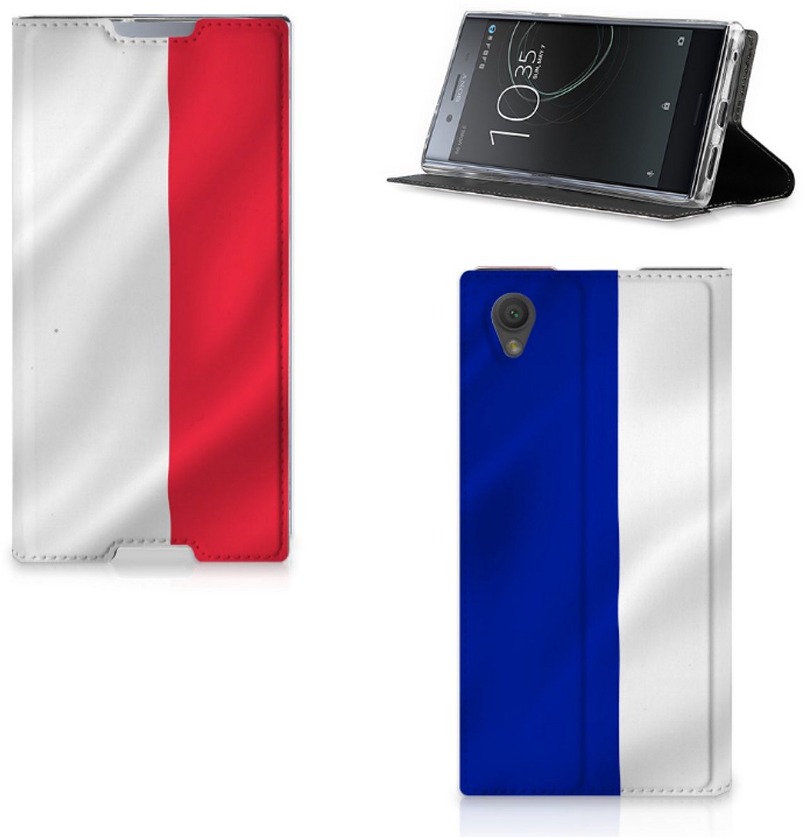 Sony Xperia L1 Standcase Frankrijk