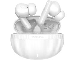 4smarts SkyBuds Pro Draadloze Oordopjes Noise Cancelling Oortjes Wit