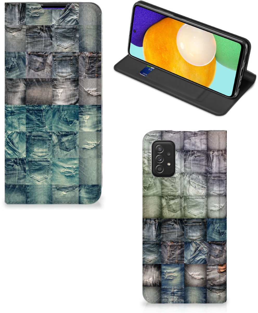 Hippe Standcase Samsung Galaxy A03s Spijkerbroeken