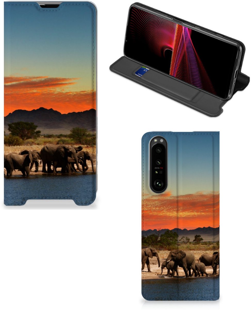 Sony Xperia 1 III Hoesje maken Olifanten