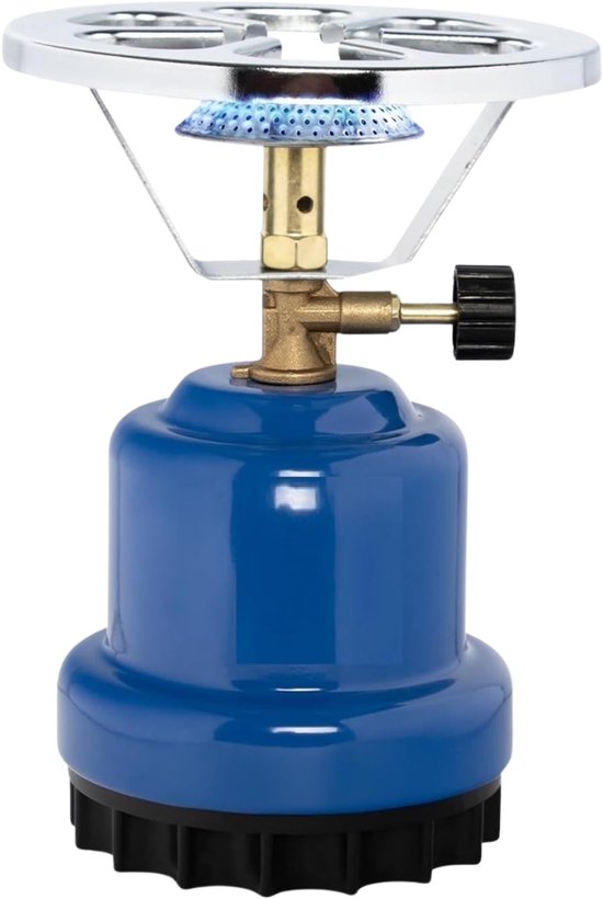 REN® Camping Gasstel - Gasstel - Kooktoestel Camping - Blauw - 17cm x 12cm x 12cm van Merkloos — afbeelding 5