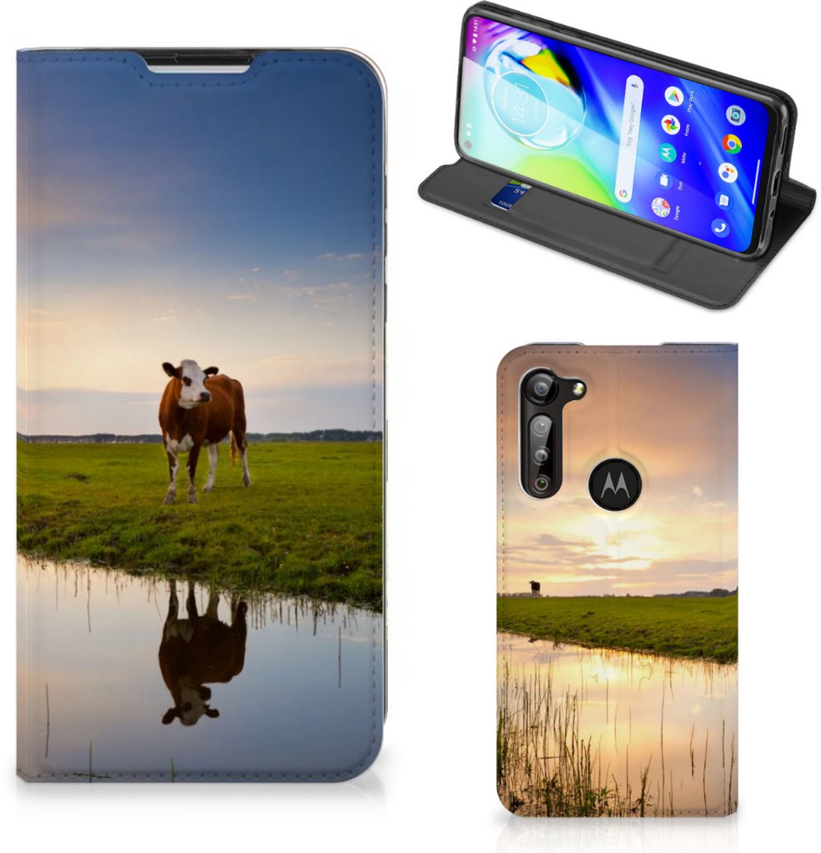 Motorola Moto G8 Power Hoesje maken Koe