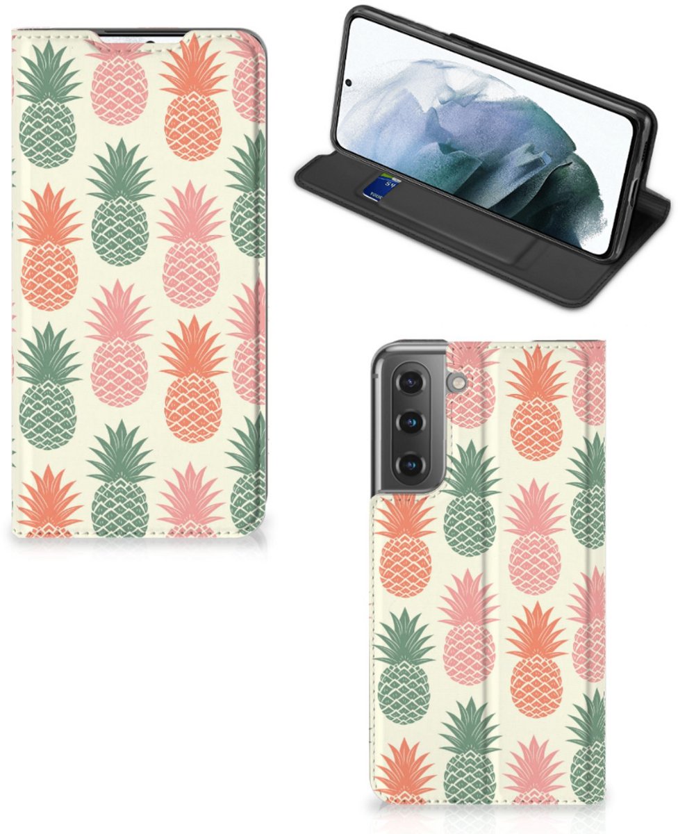 Samsung Galaxy S21 FE Flip Style Cover Ananas