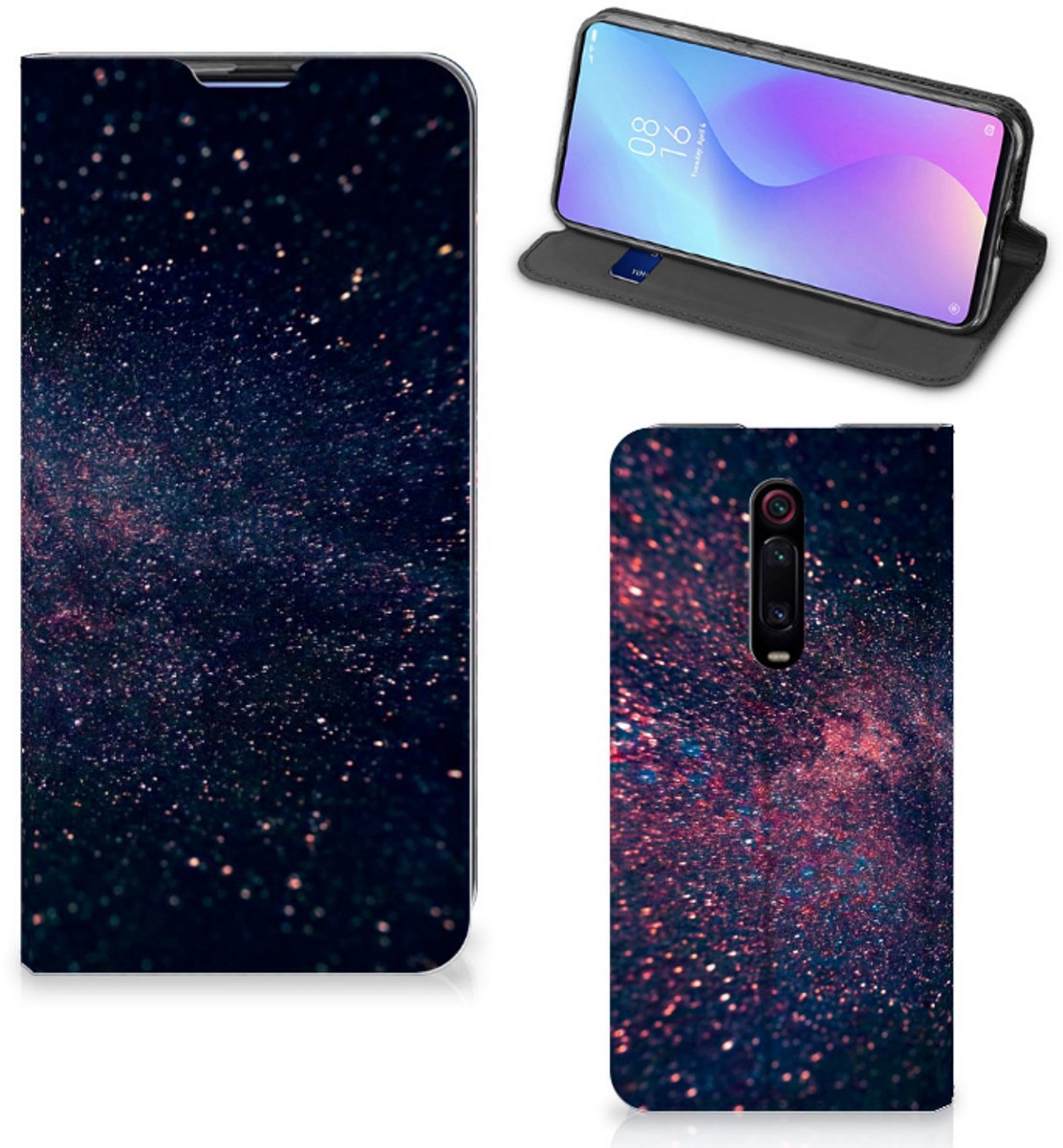 Xiaomi Mi 9T Pro Stand Case Stars