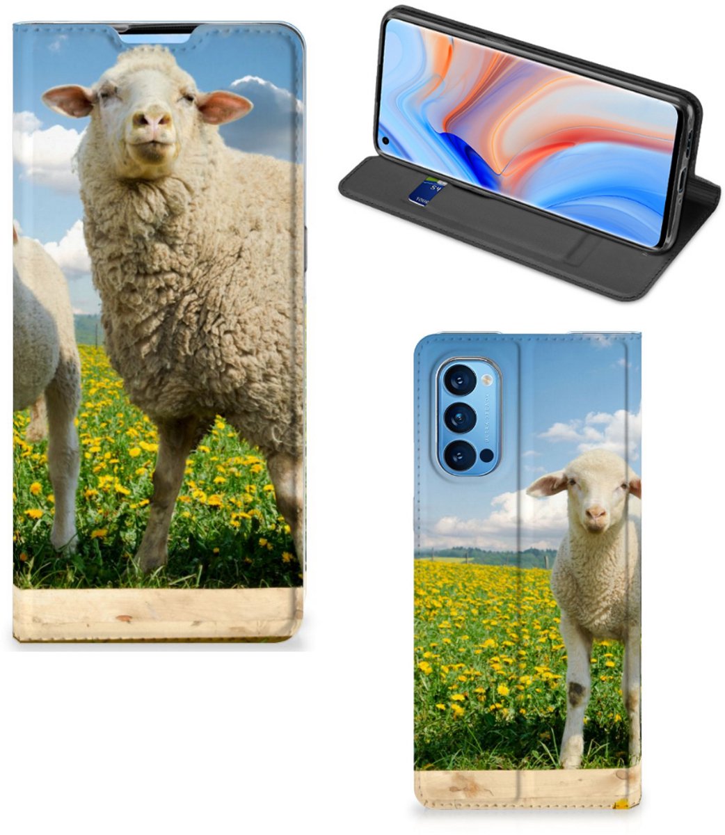 OPPO Reno4 Pro 5G Hoesje maken Schaap en Lammetje