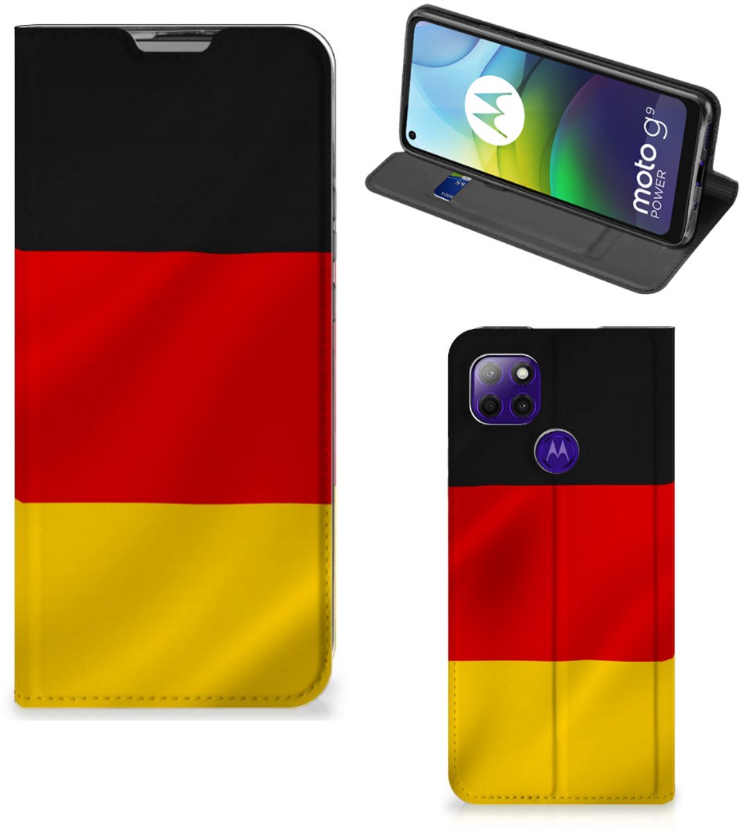 Motorola Moto G9 Power Standcase Duitsland