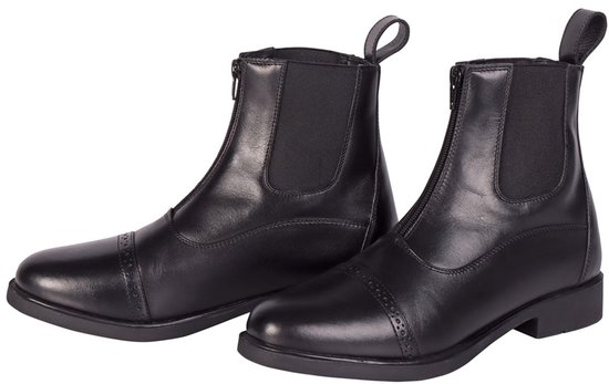 Harry's Horse - Sandown en cuir Jodhpur - Zwart - 40