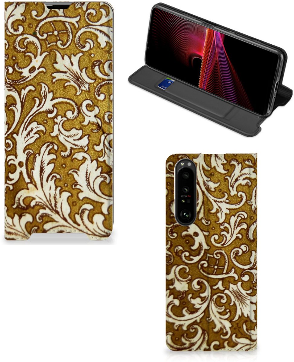 Telefoon Hoesje Sony Xperia 1 III Barok Goud