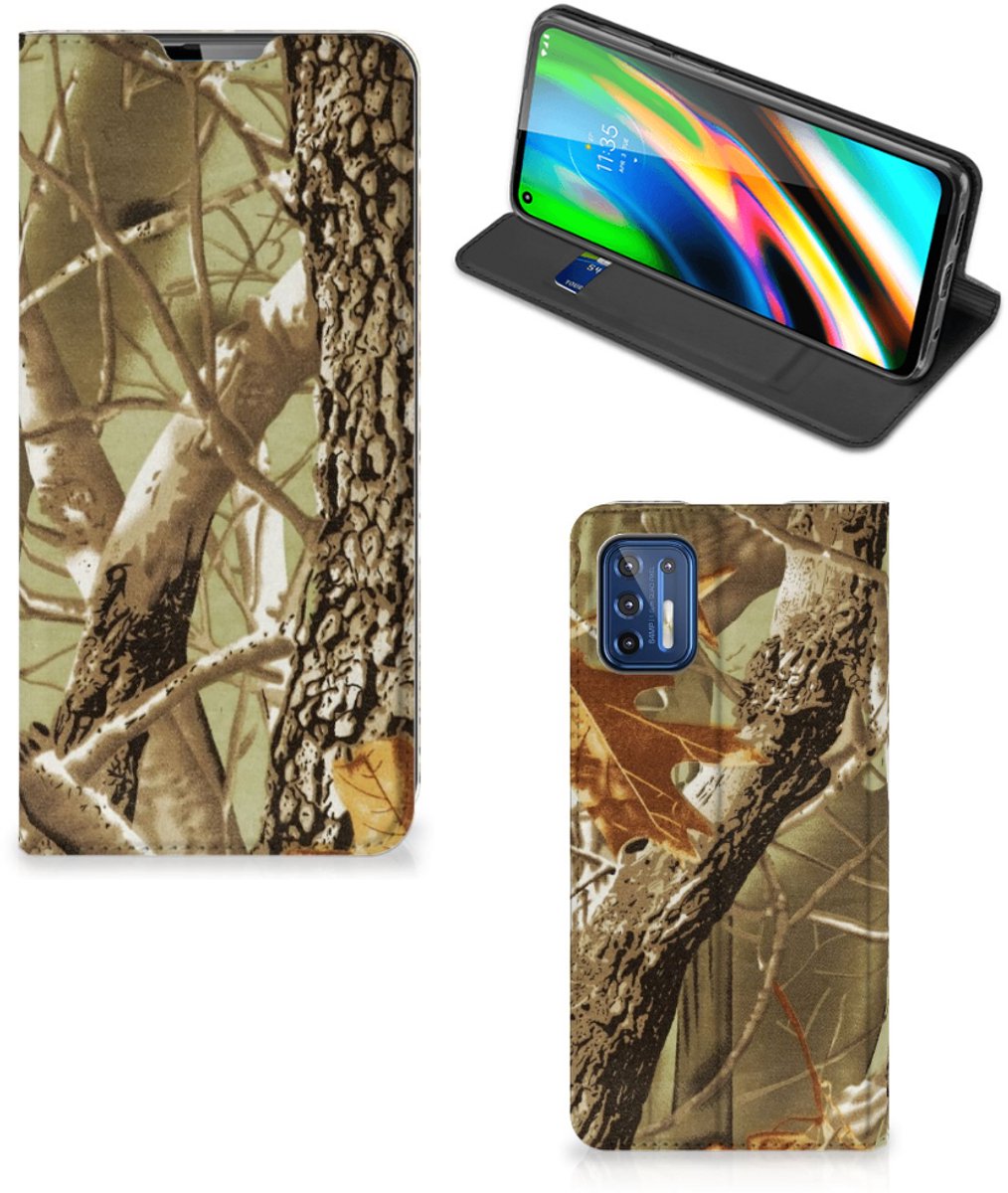 Motorola Moto G9 Plus Smart Cover Wildernis