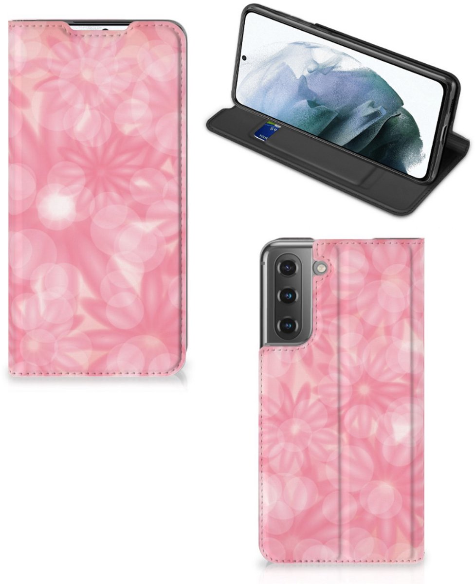 Samsung Galaxy S21 FE Smart Cover Spring Flowers
