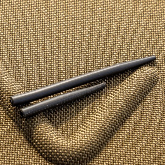 Avid Carp Outline Tungsten Anti-Tangle Sleeves 50mm - Lange Tungsten Sleeves voor QC Swivels van Avid Carp — afbeelding 4