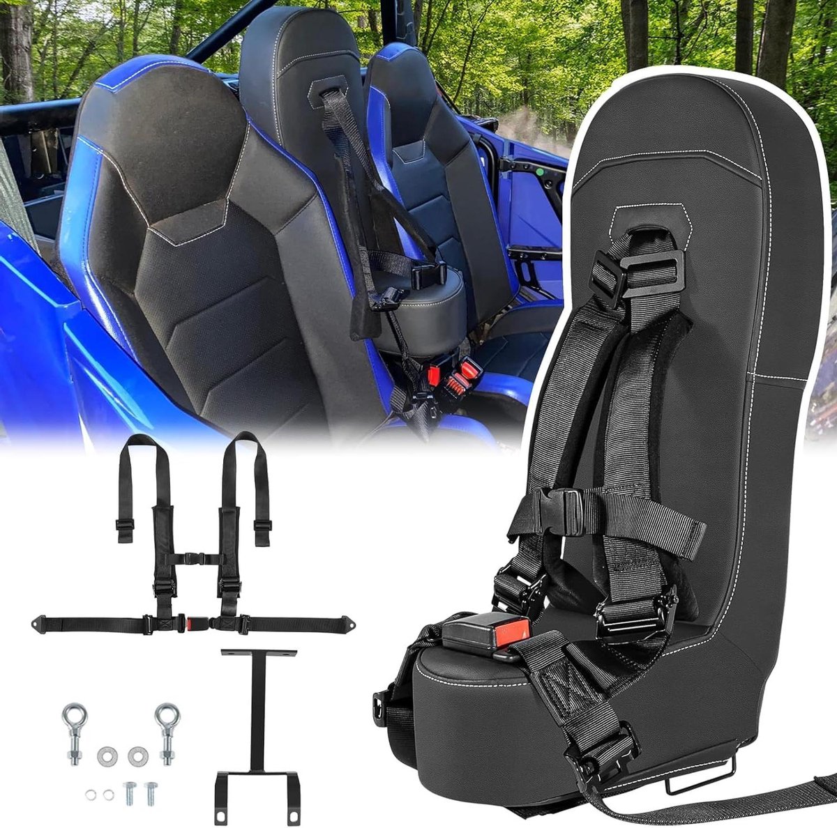 Kinderzitje Bump Seat - Kinderstoel Offroad - Veilig Vervoer Kinderen - Speciaal Ontworpen - 30 x 35 x 67.5 cm
