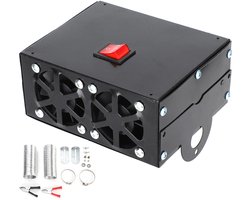 Allecto - Auto Heater Warmer - Draagbare Ontdooier - Snelle Verwarming - 12V - Stille Ventilator - Perfect voor Winterse Ritten - Compact Model