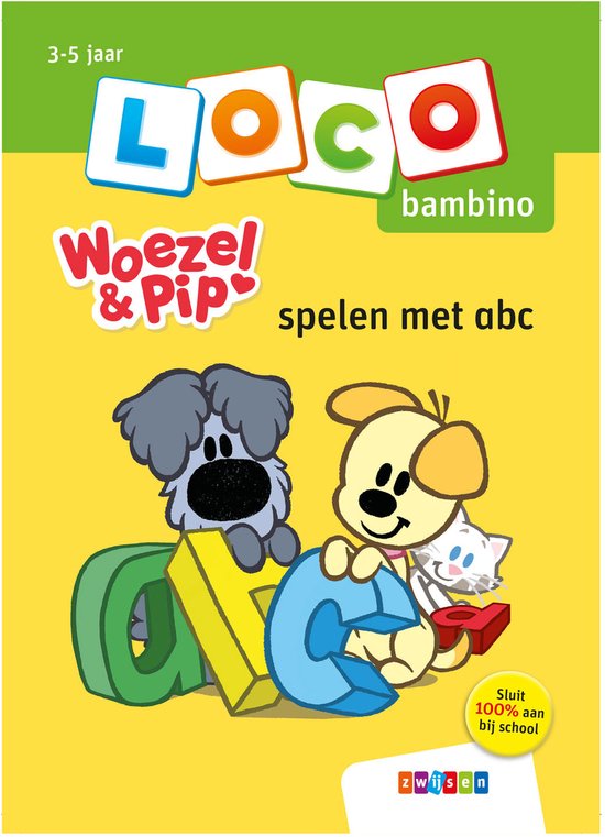 Loco Bambino - Boekje - Woezel en Pip - Spelen met abc - 3-5 jaar van Loco — afbeelding 5