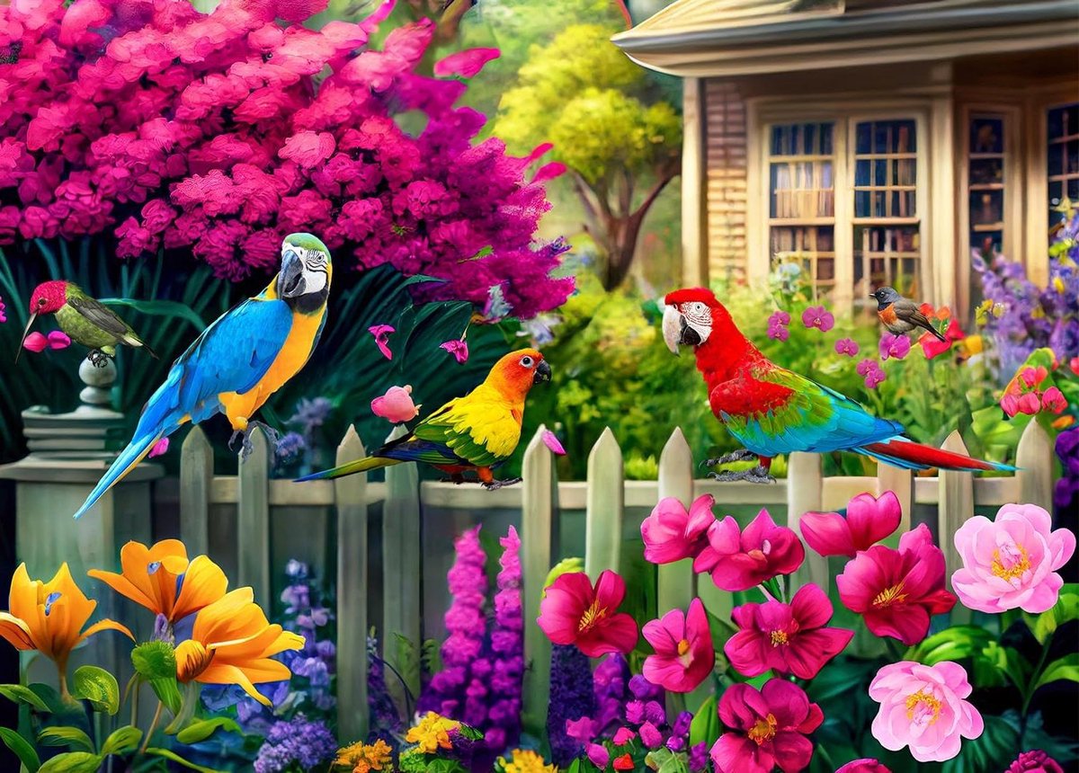 Puzzel 500 stukjes - Legpuzzel Volwassenen - Ontspanning Thuis - Niet-verblindende Poster - 49 cm x 35 cm - Ijsvogel