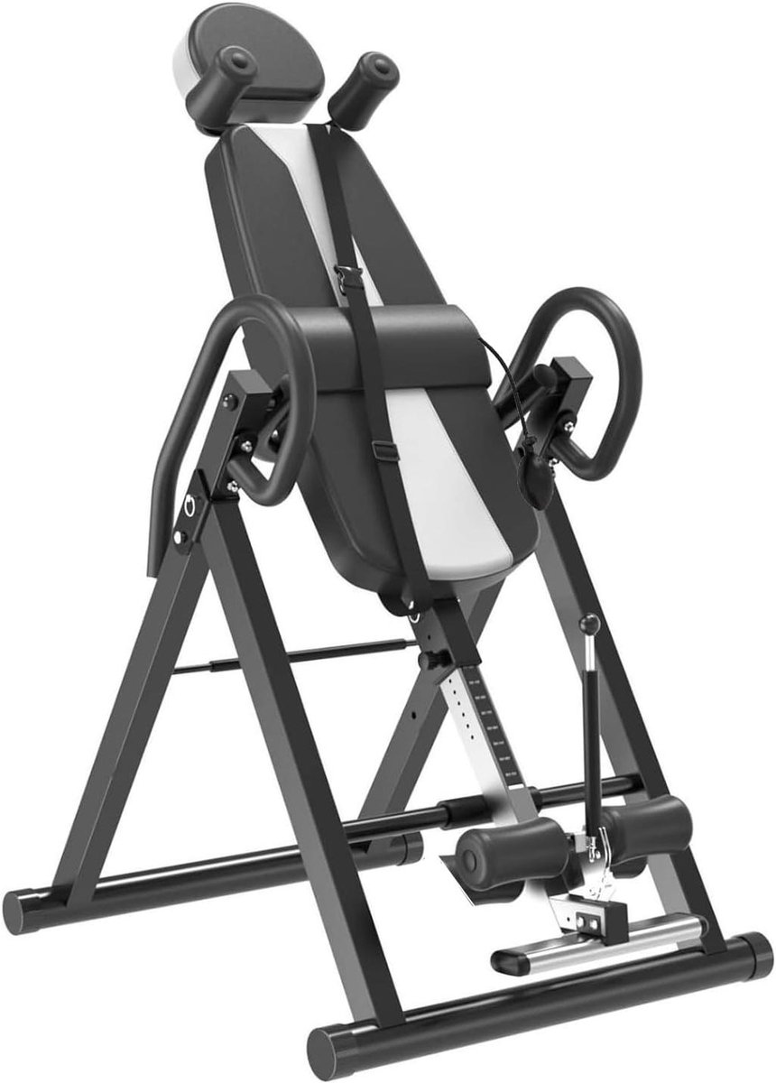 Gevoerde inversiebank om af te vallen, inversietafel, fitness, gym, stretchbank
