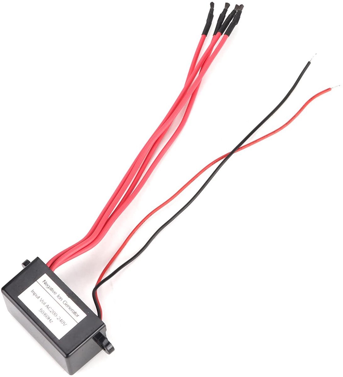 Allecto - Luchtreiniger - Negatieve ionengenerator - Compact en duurzaam - Rood - Ionisatiemodule - Ideaal voor thuis - Mini formaat