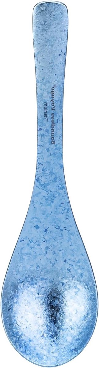Lichte en Herbruikbare Titanium Lepel voor Outdoor Activiteiten, Ideaal voor Kamperen, Hiking en Reizen