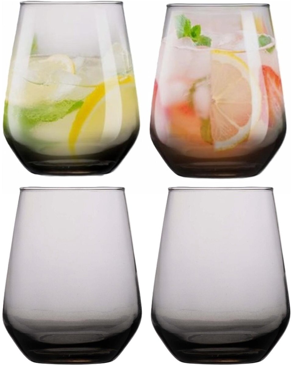 Alpina drinkglas set - rook, 450 ml, 4 stuks
