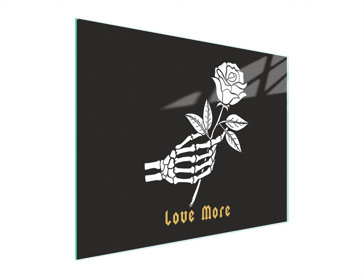 TMK ArtDeko - Snijplank - Roos Design - 52x40 cm - Veilig en Duurzaam