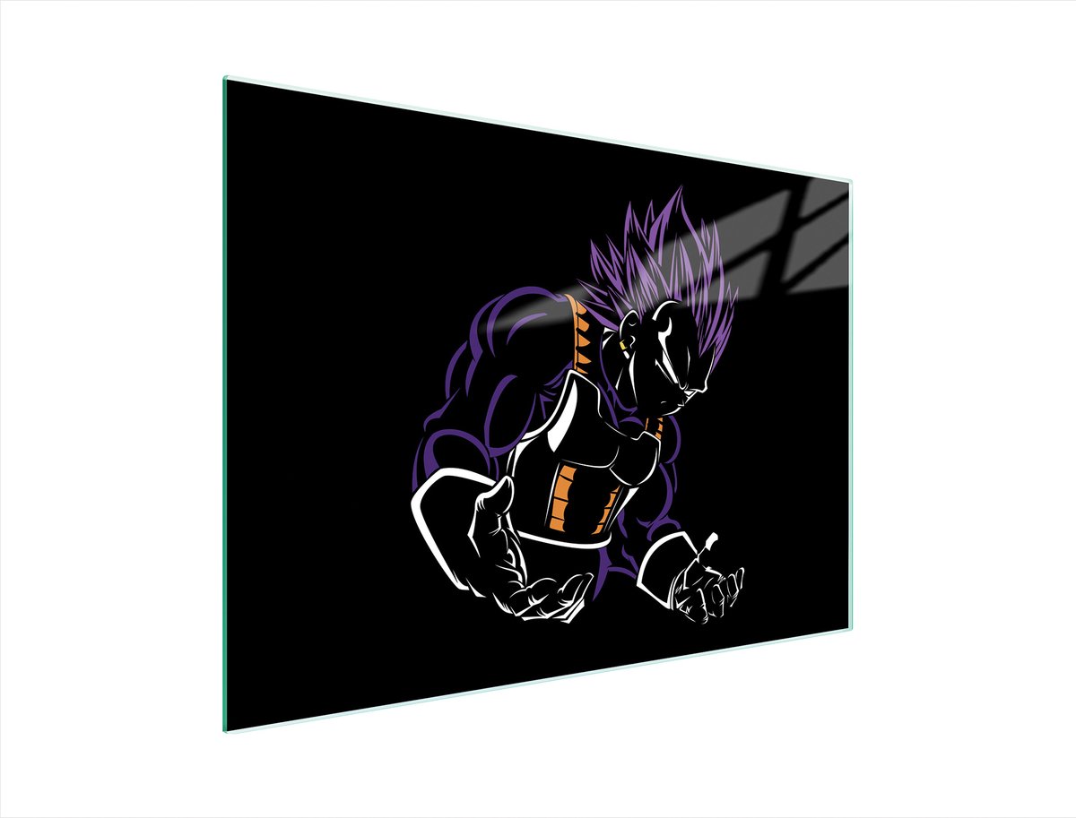 TMK ArtDeko Serie - Glazen Snijplank - 40x30 cm - Anime Ontwerp - Antislip