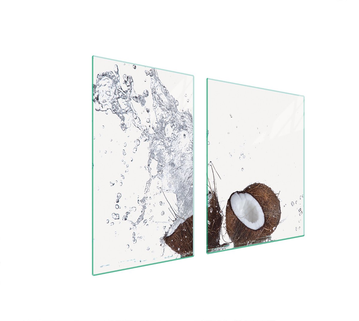 TMK ArtDeko Serie - Snijplank - Kokos - 100x52 cm - Glas