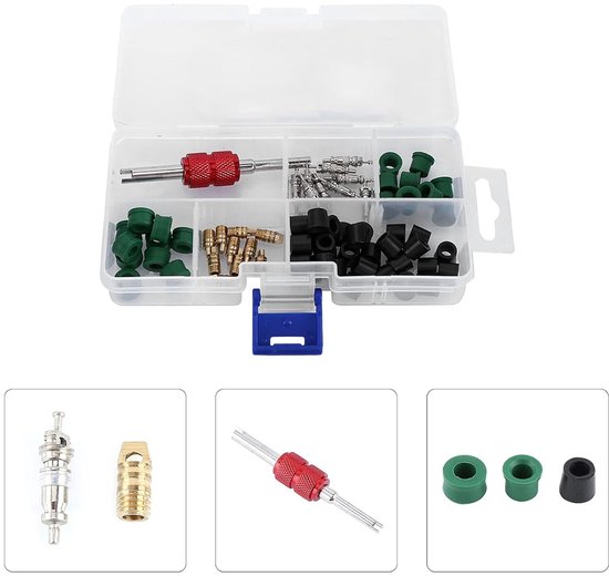 Airco Reparatie Set - Slang Pakking Kit - Auto Onderhoud - Universele Onderdelen - 71 Stuks - Niet Van Toepassing — afbeelding 3