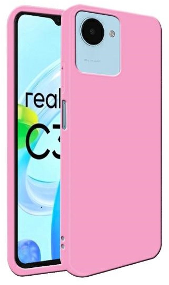 Beline Candy Case voor Realme C30 lichtroze/lichtroze
