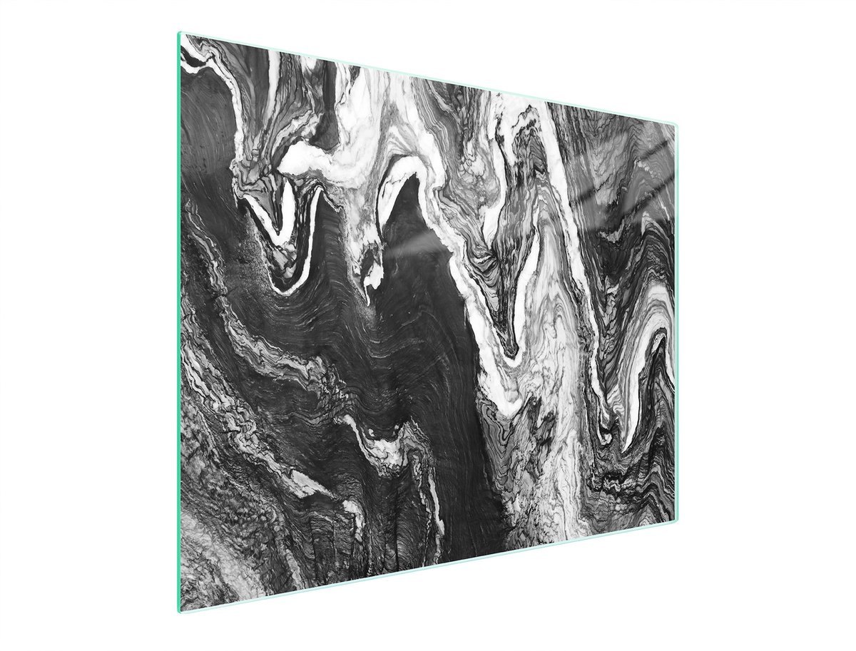 TMK ArtDeko - Snijplank - 52x30 cm - Marble Design - Gehard Glas