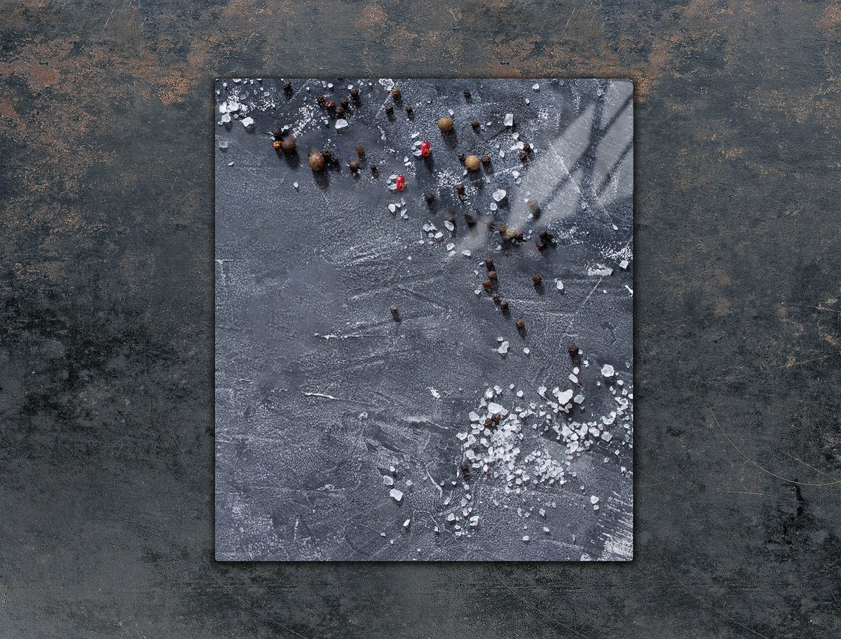 TMK ArtDeko - Snijplank Glas - 45x52 cm - Lauswijn - Meerdere Gebruiksmogelijkheden