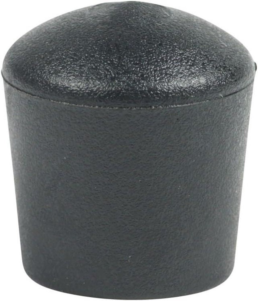Beschermkappen Meubels - Voetdoppen - Vloer Beschermen - Gewelfde PVC - 4 Stuks 12mm - Zwart