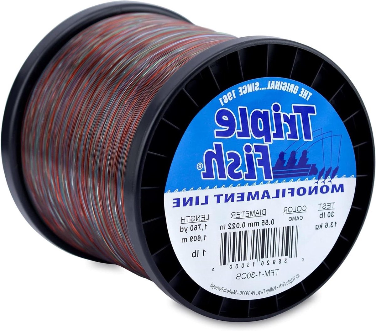 Vislijn Monofilament - Visdraad - Vissen - Hoge Knoopsterkte - 30 lb - Camo