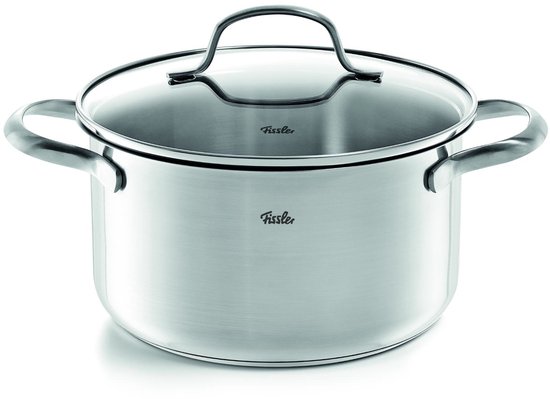 Fissler San Francisco Kookpan met Glazen Deksel - 3,3L - Ø 20cm