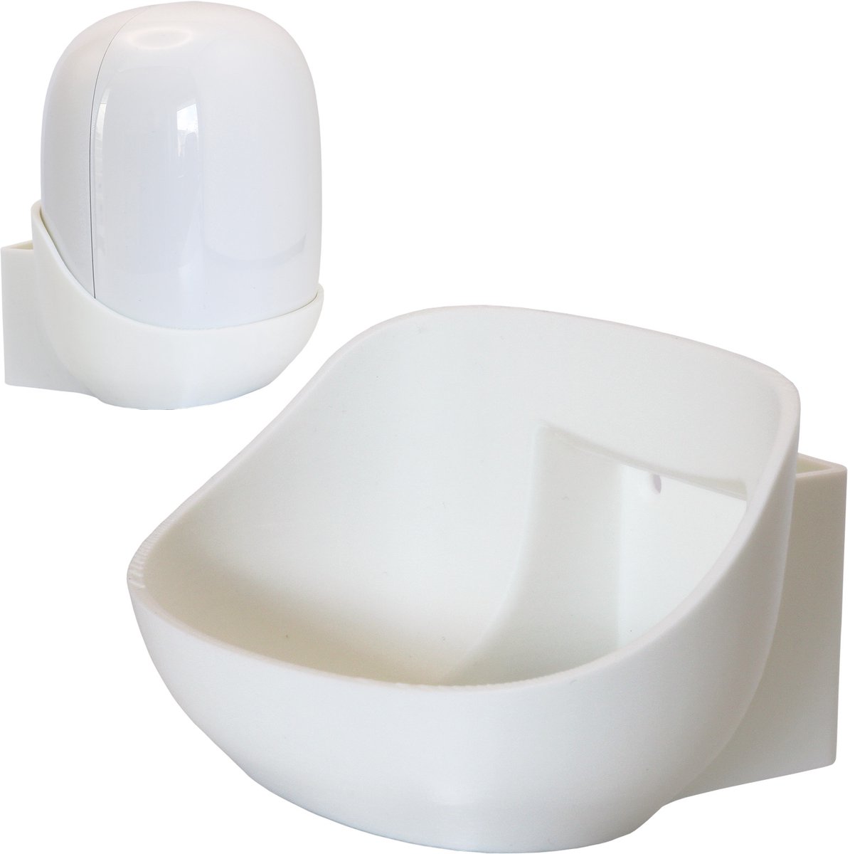 Wandhouder voor Google Nest Wifi Pro - Wandhouder – Net kabelmanagement – Ruimtebesparend design – Eenvoudige schroefmontage