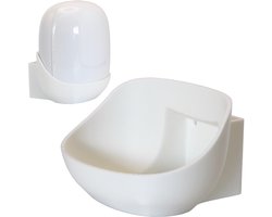 Wandhouder voor Google Nest Wifi Pro - Wandhouder – Net kabelmanagement – Ruimtebesparend design – Eenvoudige schroefmontage